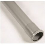 POLYPIPE Soil 82mm Grey Single Socket Pipe 3m  SP330