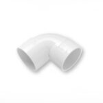 PrimaPlumb 40mm 90 Deg Knucke Bends White