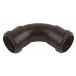 PrimaPlumb 50mm 92.5 Deg Swept Bend Grey
