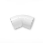 PrimaPlumb 40mm 45 Deg Obtuse Bend White