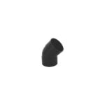 PrimaPlumb 50mm 45 Deg Obtuse Bend Black