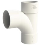 PrimaPlumb 50mm 92.5 Deg Swept Tee White