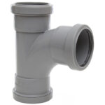 PrimaPlumb 50mm 92.5 Deg Swept Tee Grey
