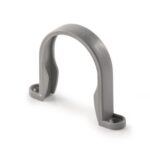 PrimaPlumb 50mm Pipe Clips Grey