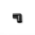 PrimaPlumb 21.5mm 90 deg Knuckle Bend Black
