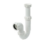 FLOPLAST telescopic P trap 76x40mm TP47T