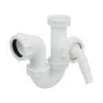 F-P appliance half P trap 76x40mm TW472