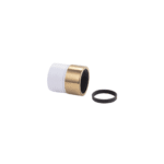 McAlpine Strt Connector ABS to Brushed Brass