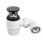 McAlpine Bath Trap Waste & O/Flow -  Gloss White