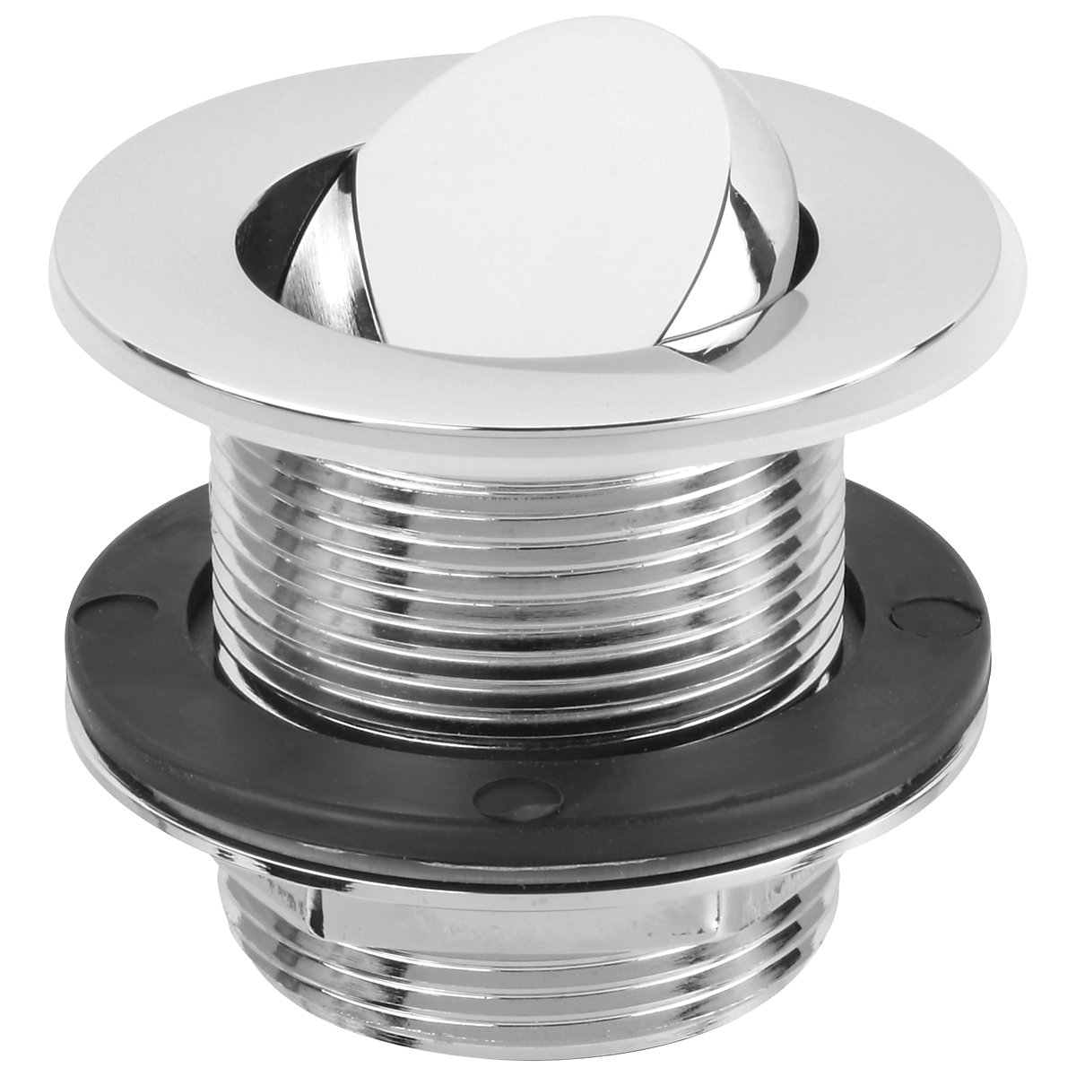 Product image for SKU 61010241 McAlpine 1.5" CP Brass Swivel Bath Waste-58mm Tail & 70mm Flange - Image 1