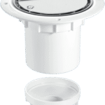 McAlpine 75mm Water Seal Shower Vinyl Gully Tube