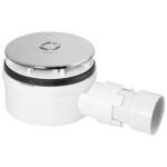 McAlpine 90mm Shower Trap With NRV 1 1/2" Outlet