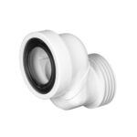 McAlpine Offset 6cm WC Connector in ABS