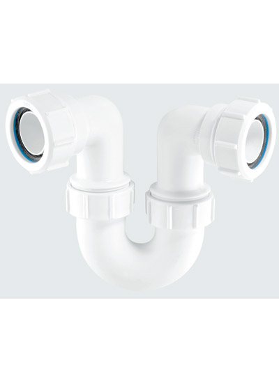 61020282-1.jpg McALPINE running P trap 1.1/2" TR10 - Image 1