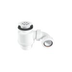 McA shower trap 70mm x 50mm white STW2R + T29 Connector