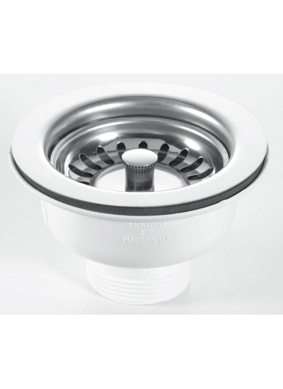 61020474-1.jpg McALPINE basket strainer waste SS BWSTSS - Image 1