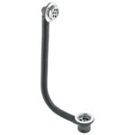 McAlpine 1.25" x 70mm Bath Combined Waste and Overflow with SS Grating