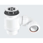 McAlpine 50mm Water Seal Resealing Shower Trap With Mutilfit Outlet