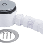 McA 90mm x 50mm Water Seal Shower Trap ST90CPB-S-V