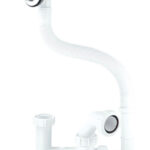 McA bath trap/oflow 75mm x 1.1/2" FJ10