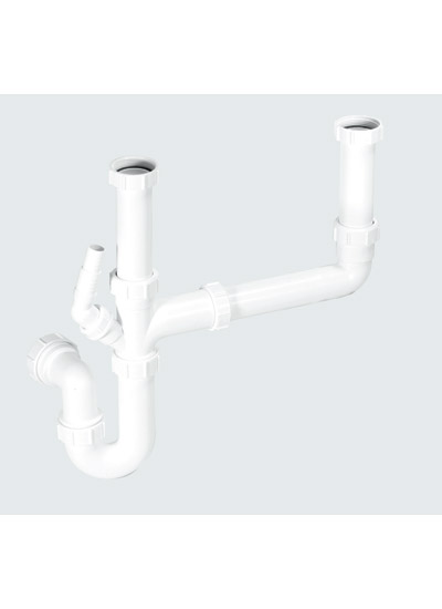 61020906-1.jpg McALPINE double bowl sink kit SK2 - Image 1