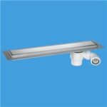 McAlpine 1200mm Channel Drain - Brushed