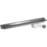McAlpine 600mm Slimline Channel Drain Brushed