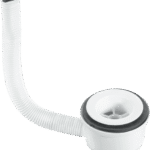 McA 1 1/4" Combined Waste & O/Flow For Vanity Basin (moulded)