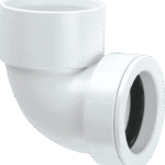 McAlpine 1 1/4" 90 Degree Solvent Weld Bend x 32mm Pushfit