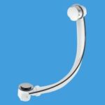 McAlpine 1 1/2" Pop-Up Bath Waste & Overflow CP Brass Command Knob