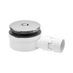 McAlpine 90mm Shower Trap 25mm Water Seal Cp Plastic Dome 53mm Height