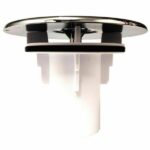 McAlpine 113mm Chrome Plated Plastic Flange & Dip Tube