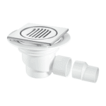 McAlpine 75mm Seal Gully S/Steel 6" Tile 2" Horiz Outlet