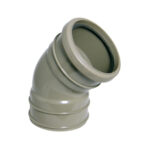 SOLV WELD soil top offset bend grey