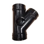 S-WELD soil 135 deg branch black