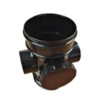 S-WELD soil access pipe black