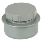 S-WELD soil screw access cap black