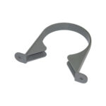 FLOPLAST 110mm soil pipe clip grey