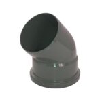 F-P 110mm soil 135' skt/spig bend anthracite