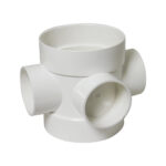 F-P 110mm soil short boss pipe white