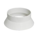 FLOPLAST 110mm soil weather collar white