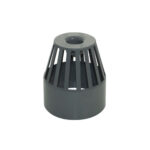 FLOPLAST 110mm soil vent terminal anthracite