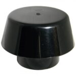 FLOPLAST 110mm soil extract cowl white