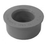 FLOPLAST boss adaptor - solvent 40mm grey