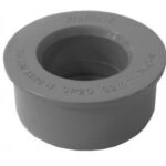 FLOPLAST boss adaptor - solvent 50mm grey