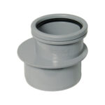 F-P 110mm soil reducer 110x82 grey
