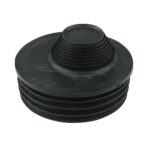 F-P 110mm soil univ waste adaptor black