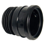 F-P soil universal pipe connector black