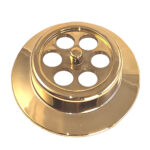 McA Bath Overflow Grid Gold Plated BATHGRID-GP