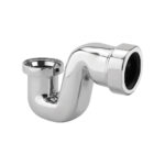 McA 50mm Water Seal Chrome Plated Brass Bath Trap 1 1/2" Outlet BATHTR